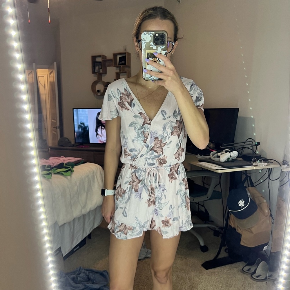 floral romper